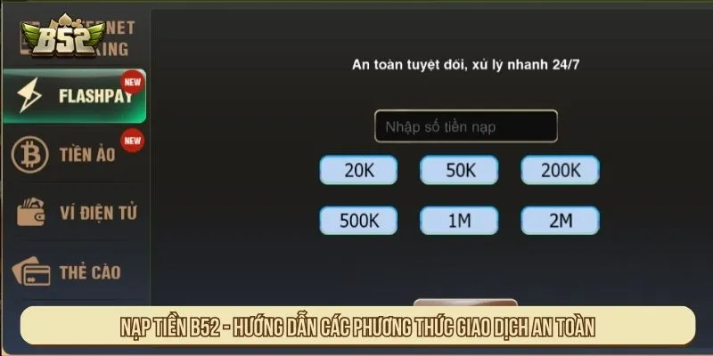 Nạp Tiền B52club